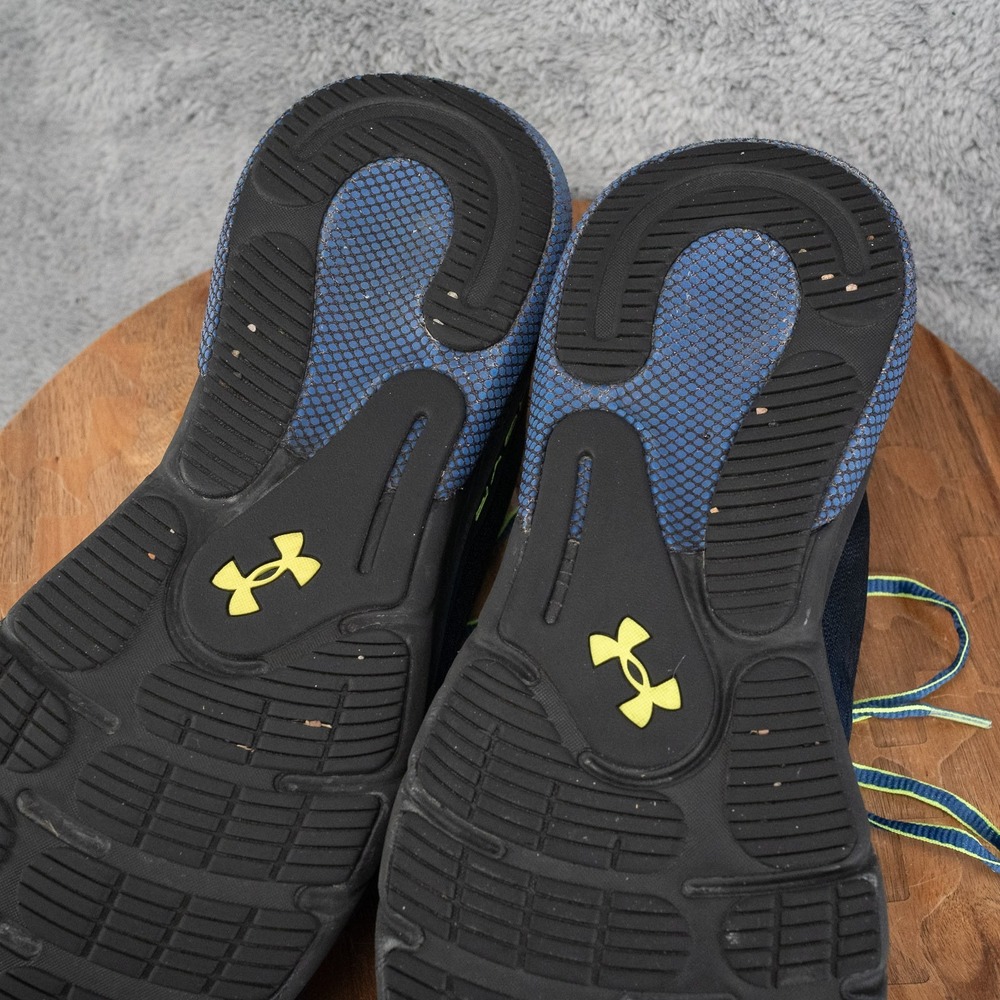 Under Armour Men's Sz 13 HOVR Turbulence Blue Black Running Shoe 3025419-401 - Picture 10 of 10
